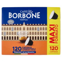 Caffè Borbone Miscela Decisa Capsule Compatibili Nespresso* ad uso domestico 120 x 5 g