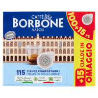 Caffè Borbone Miscela Decisa Cialde Compostabili* 115 x 7,2 g