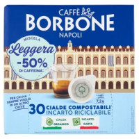 Caffè Borbone Miscela Leggera Cialde Compostabili 30 x 7,2 g