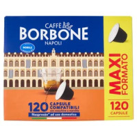 Caffè Borbone Miscela Nobile Capsule Compatibili Nespresso* ad uso domestico 120 x 5 g