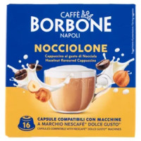 Caffè Borbone Nocciolone Capsule Compatibili Nescafè* Dolce Gusto* 16 x 14 g