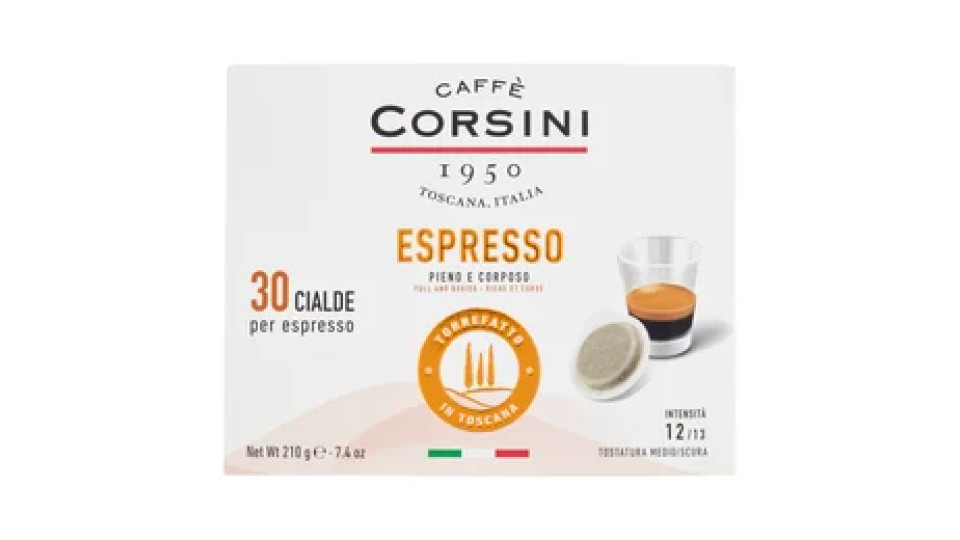 Caffè Corsini Espresso 30 Cialde 210 g