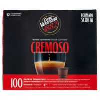 Caffè Vergnano 1882 Cremoso Capsule Compatibili Nespresso* 100 x 5 g