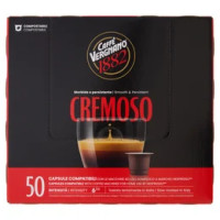 Caffè Vergnano 1882 Cremoso Capsule Compatibili Nespresso* 50 x 5 g