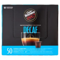 Caffè Vergnano 1882 Decaf Capsule Compatibili Nespresso* 50 x 5 g