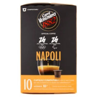 Caffè Vergnano 1882 Napoli Capsule Compatibili Nespresso* 10 x 5 g