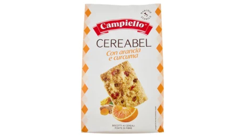 Campiello Cereabel con arancia e curcuma 220 g