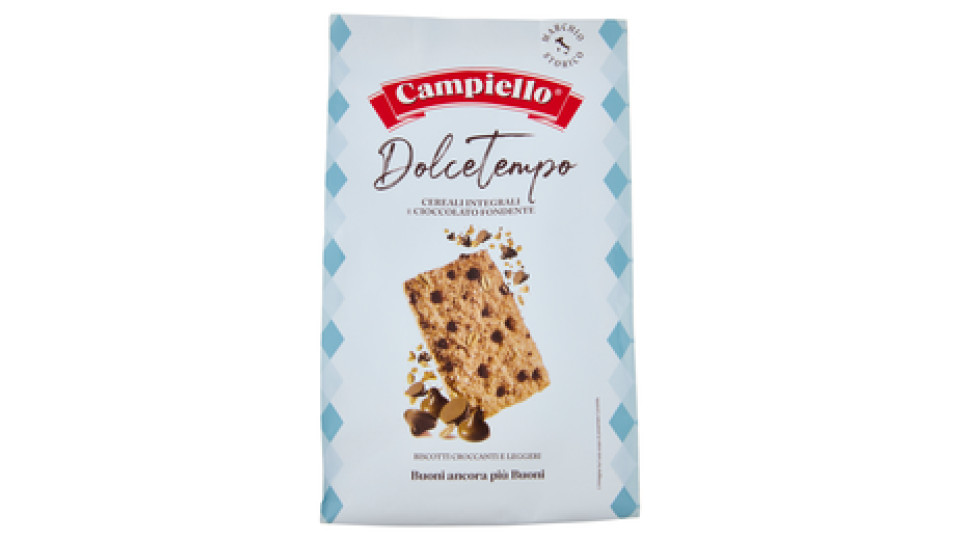 Campiello Dolcetempo Cereali Integrali e Cioccolato Fondente 240 g