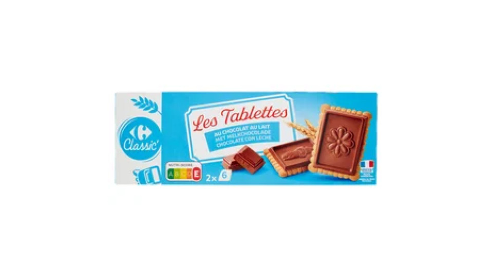 Carrefour Classic Les Tablettes au Chocolat au Lait 150 g
