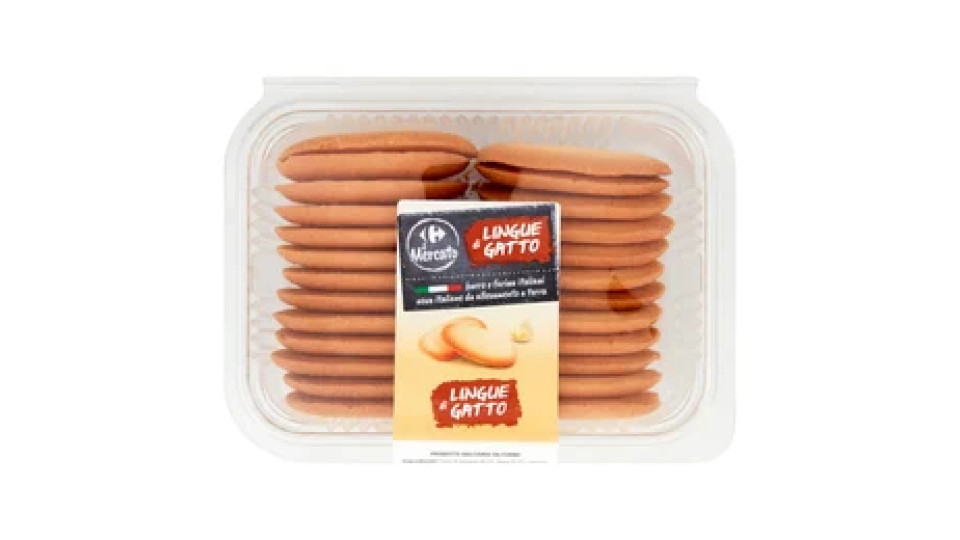 Carrefour il Mercato Lingue di Gatto 200 g