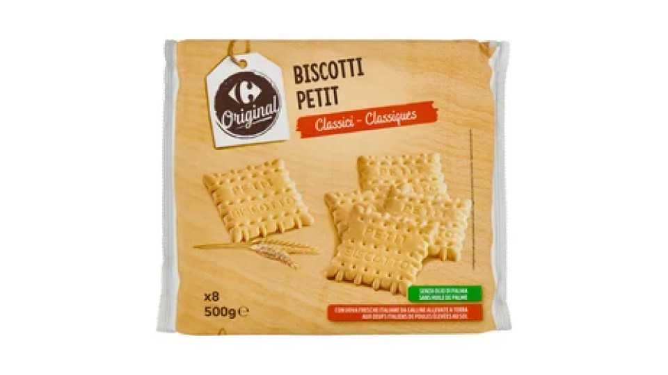 Carrefour Original Biscotti Petit Classici x8 500 g