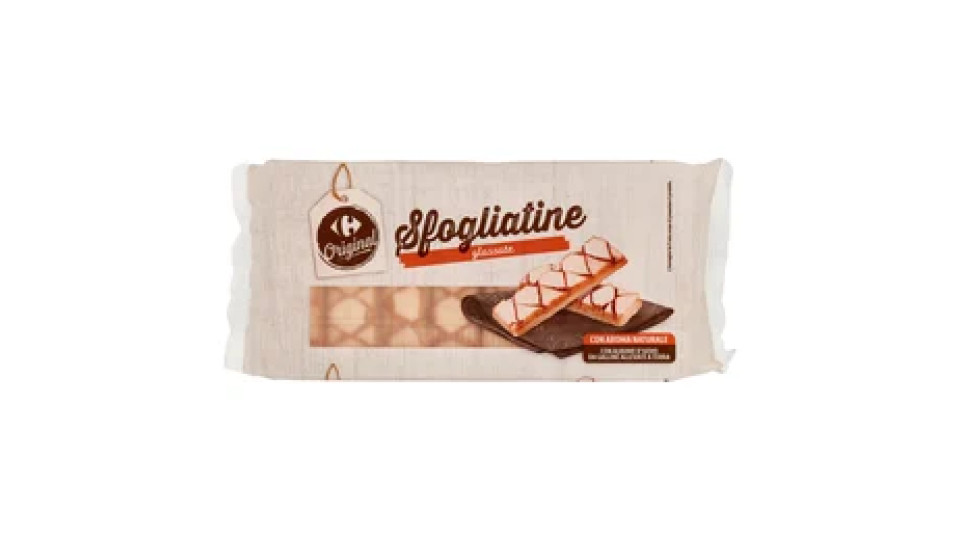Carrefour Original Sfogliatine glassate 135 g