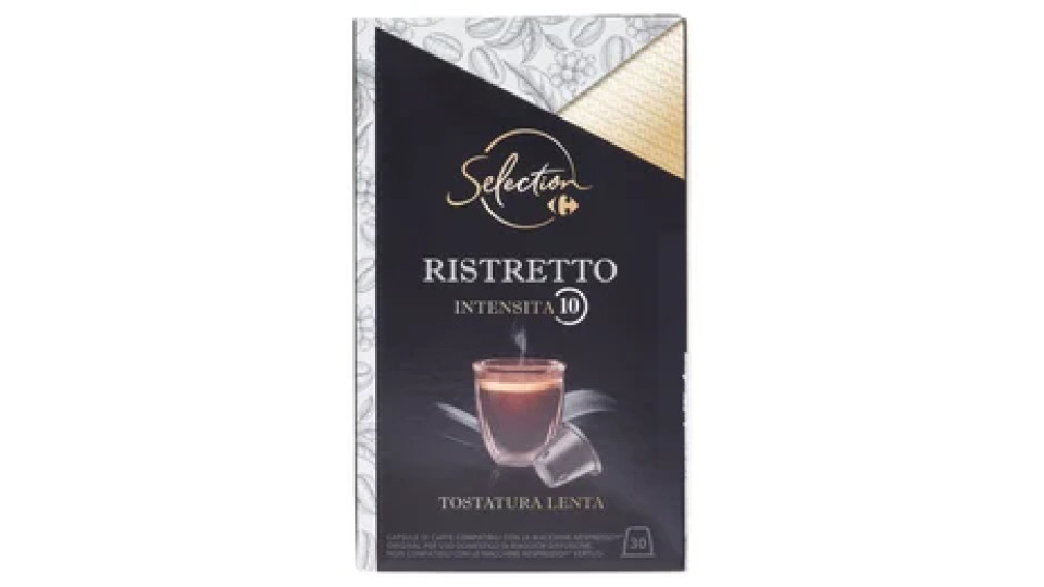 Carrefour Selection Ristretto Intensità 10 Capsule 30 x 5 g