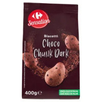 Carrefour Sensat Biscotti Choco Chunk Dark 400 g