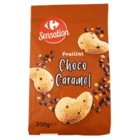 Carrefour Sensation Frollini Choco Caramel 300 g