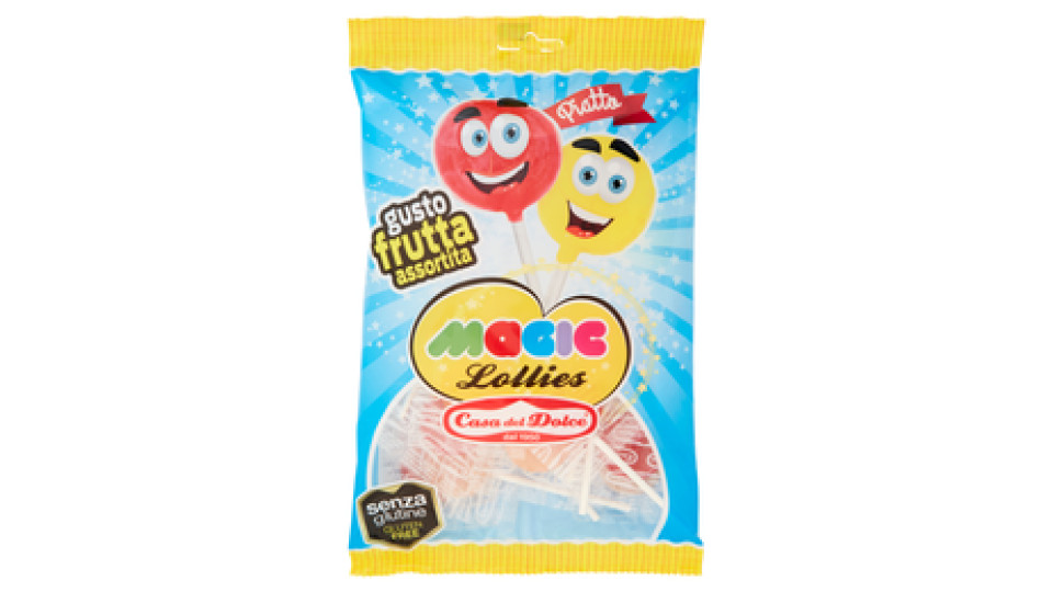 Casa del Dolce Magic Lollies Piatto gusto frutta assortita 108 g