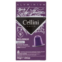 Cellini Caffè Aluminium Melodico espresso 10 Capsule Compatibili 55 g