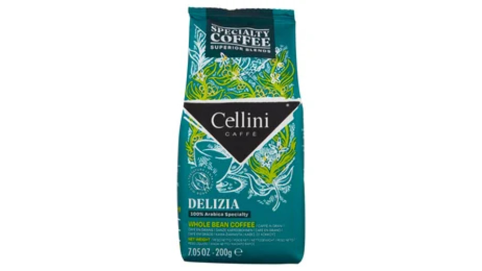 Cellini Caffè Specialty Coffee Delizia Caffè in Grani 200 g