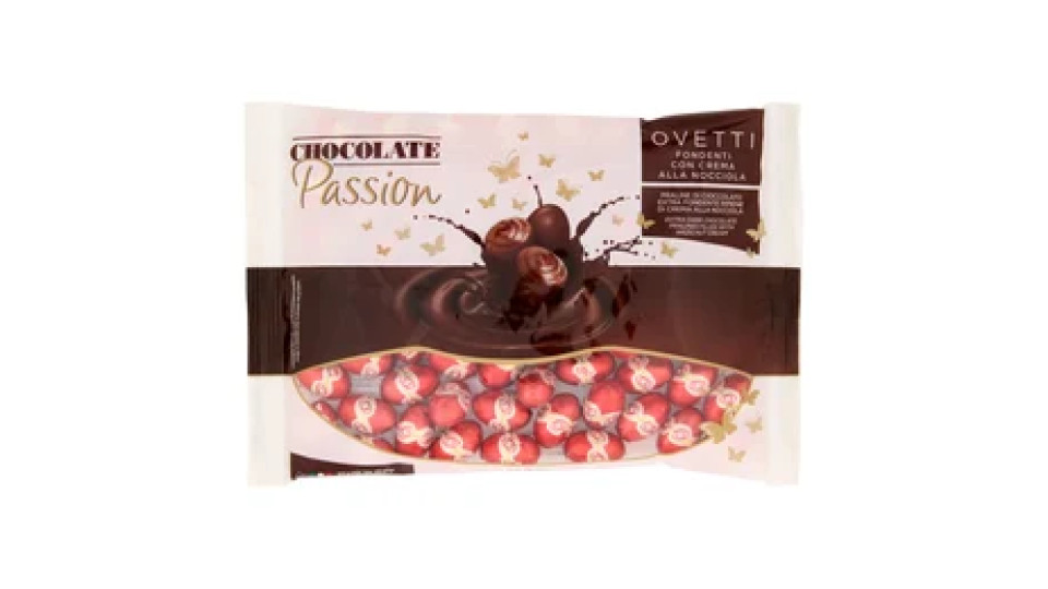 Chocolate Passion Ovetti Fondenti con Crema alla Nocciola 450 g