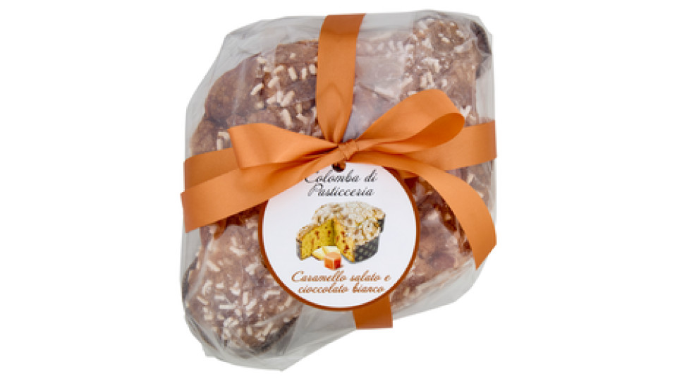 Colomba di Pasticceria Caramello salato e cioccolato bianco 750 g