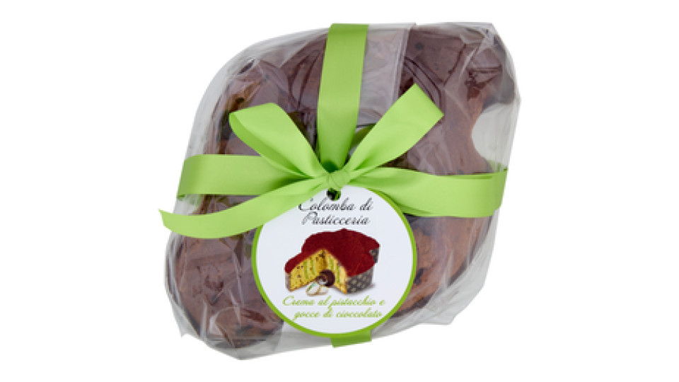 Colomba di Pasticceria Crema al pistacchio e gocce di cioccolato 750 g