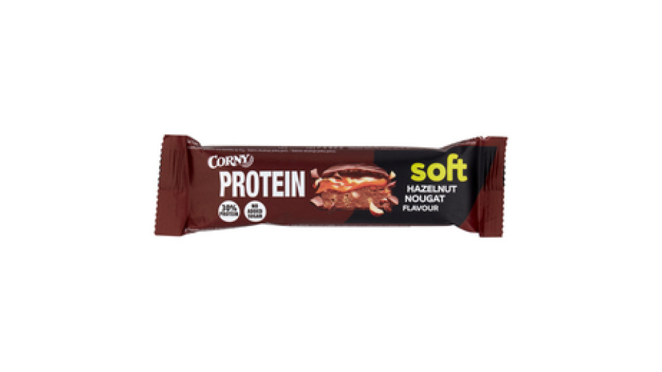 Corny Protein 30% Soft Hazelnut Nougat Flavour 45 g