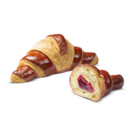 Croissant Doppia Pasta con Crema all'Amarena
