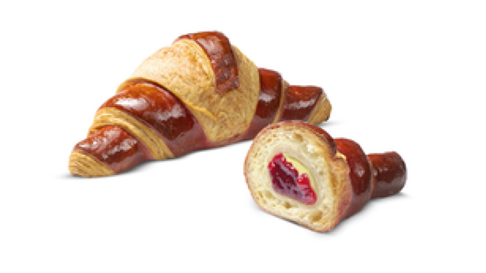Croissant Doppia Pasta con Crema all'Amarena