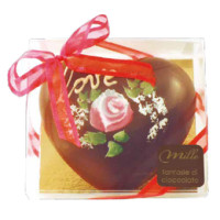 Cuore Decorato (latte/fondente)