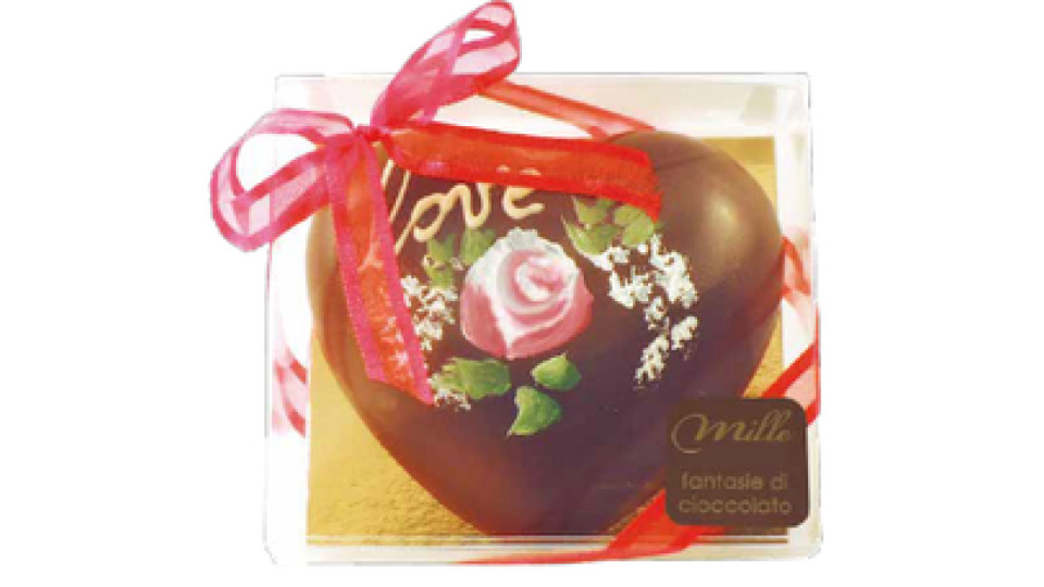 Cuore Decorato (latte/fondente)