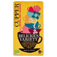 CUPPER Cofanetto Mix di Tisane Biologiche, Confezione Assortita di 5 Infusi, 20 Bustine 40 g