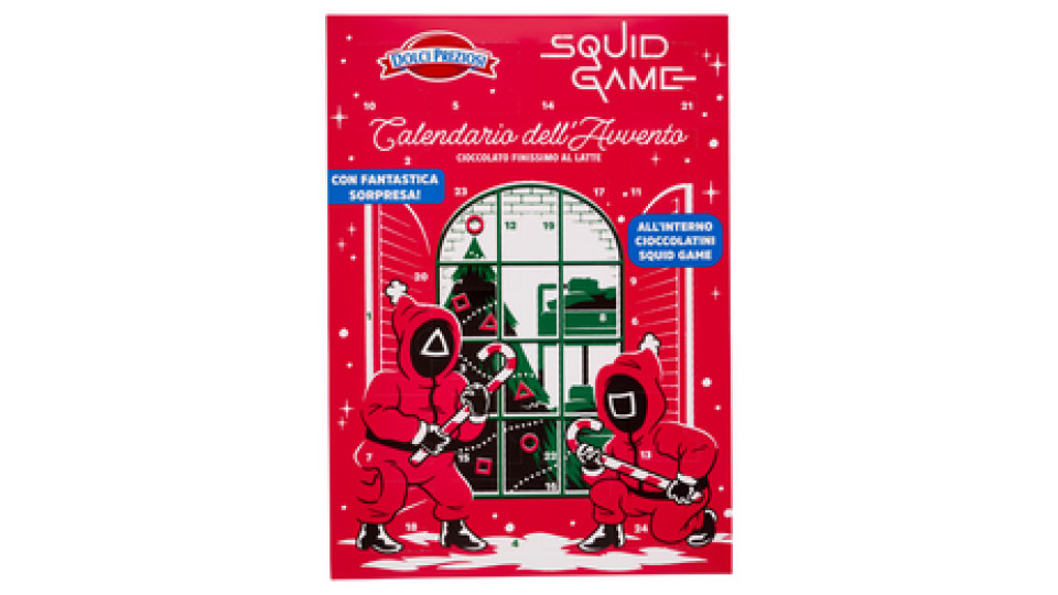 Dolci Preziosi Calendario dell'Avvento Squid Game 220 g