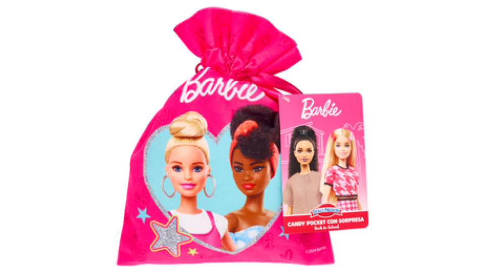 Dolci Preziosi Candy Pocket con Sorpresa Barbie 170 g