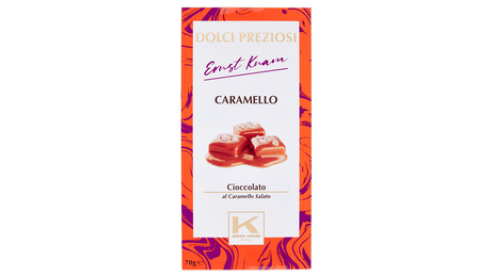 Dolci Preziosi Ernst Knam Tavoletta al Caramello 70g