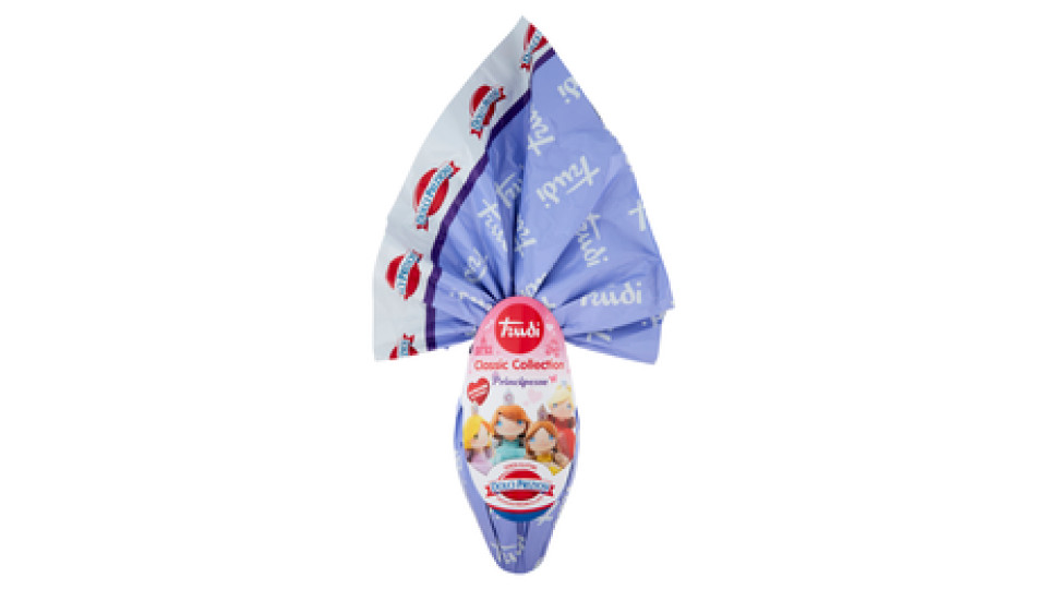 Dolci Preziosi Uovo Cioccolato Finissimo al Latte Trudi Classic Collection Principesse 500 g