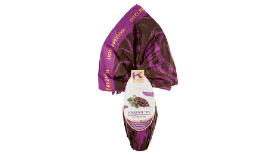 Dolci Preziosi Uovo Fondente 70% Ernst Knam 240 g