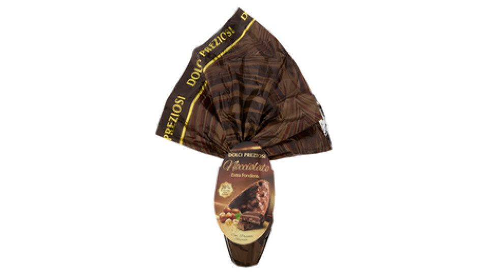 Dolci Preziosi Uovo Nocciolato Extra Fondente 400 g
