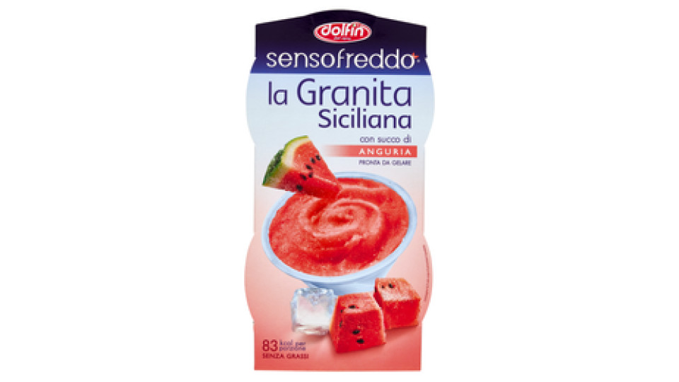 dolfin sensofreddo la Granita Siciliana con succo di Anguria 2 x 100 ml