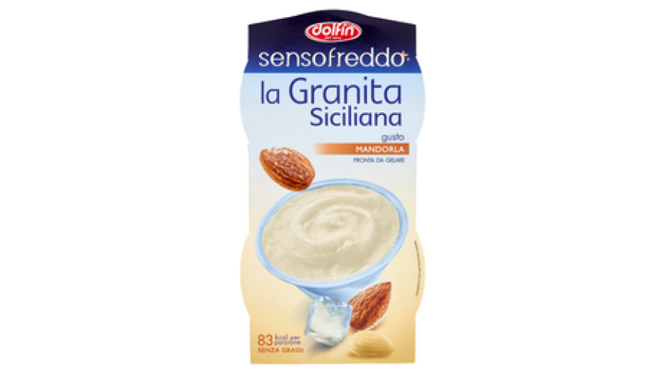 dolfin sensofreddo la Granita Siciliana gusto Mandorla 2 x 100 ml