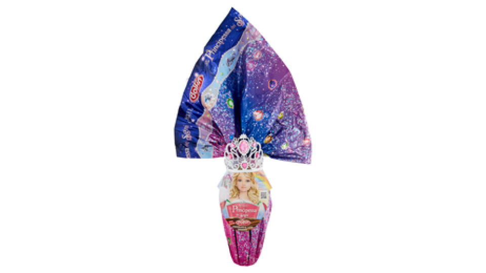 dolfin Uovo di Cioccolato al Latte Finissimo Alysel la Principessa dei Sogni + Corona 320 g