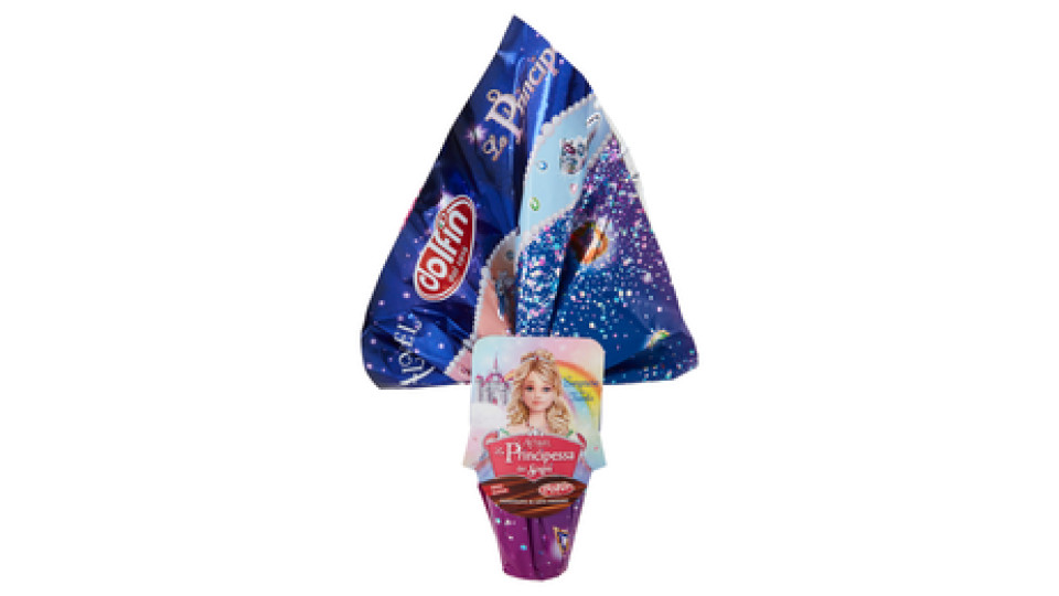 dolfin Uovo di Cioccolato al Latte Finissimo Alysel la Principessa dei Sogni 50 g