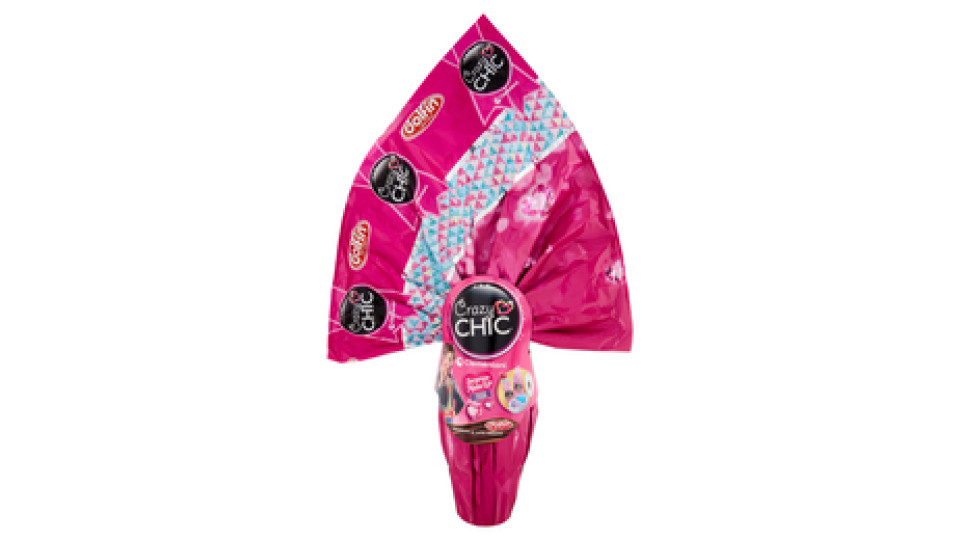 dolfin Uovo di Cioccolato al Latte Finissimo Crazy Chic Clementoni 220 g