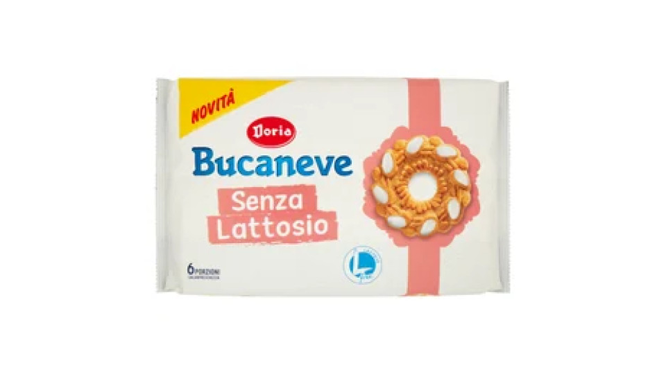 Doria Bucaneve Senza Lattosio 6 x 45,6 g