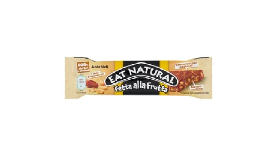 Eat Natural Fetta alla Frutta Arachidi 30 g