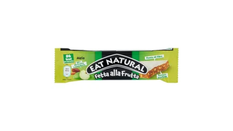 Eat Natural Fetta alla Frutta Mela 25 g