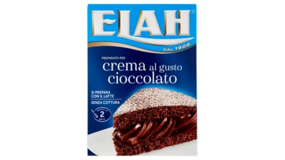 Elah Preparato per crema al gusto cioccolato 75 g
