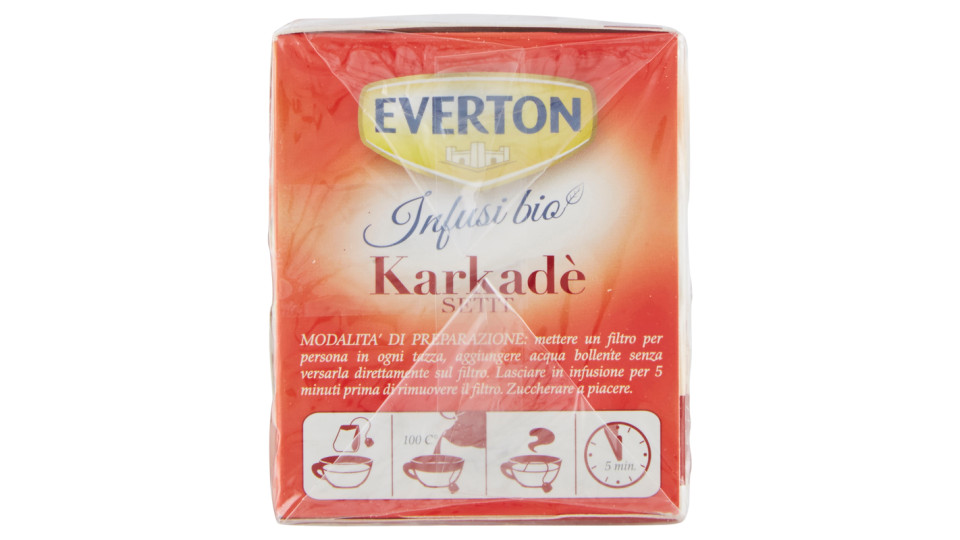 Everton Infusi bio Karkadè Setit 25 x 2 g