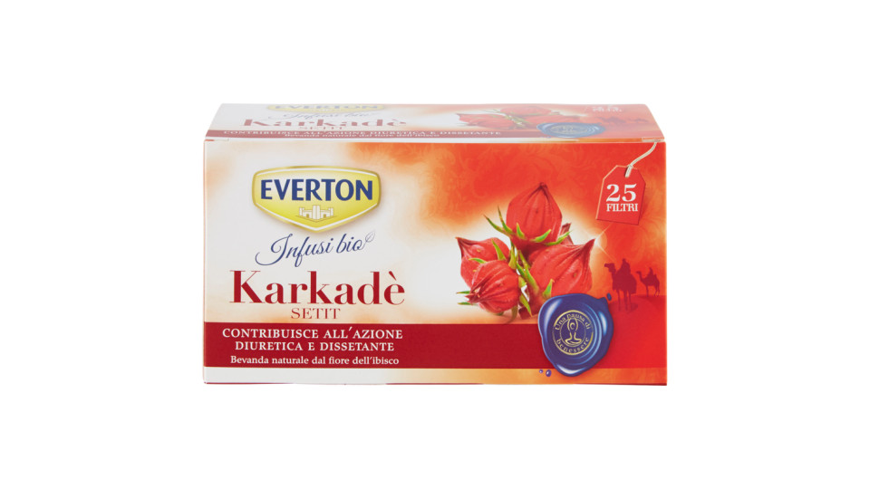 Everton Infusi bio Karkadè Setit 25 x 2 g