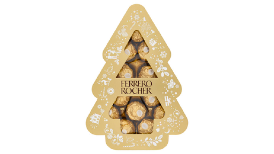 Ferrero Rocher Albero di Natale 12 pezzi 150 g