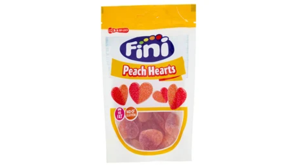 Fini Peach Hearths 150 g